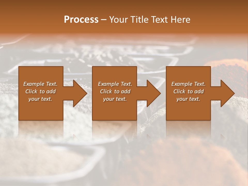 Oriental Blured Moroccan PowerPoint Template