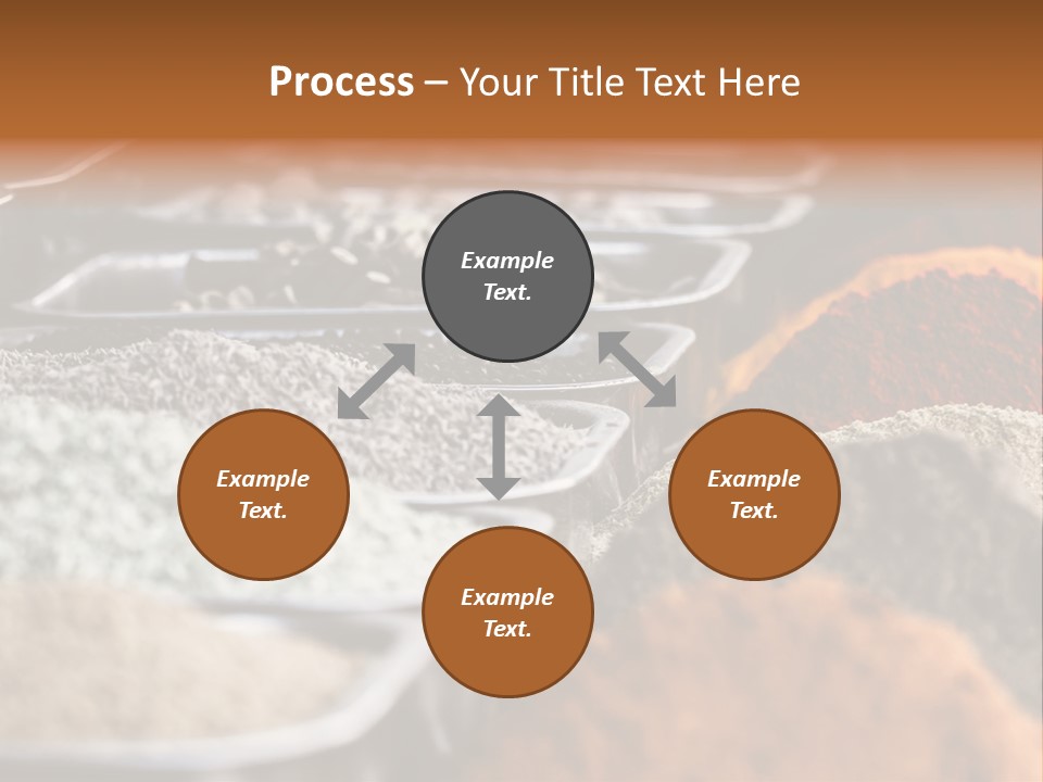 Oriental Blured Moroccan PowerPoint Template