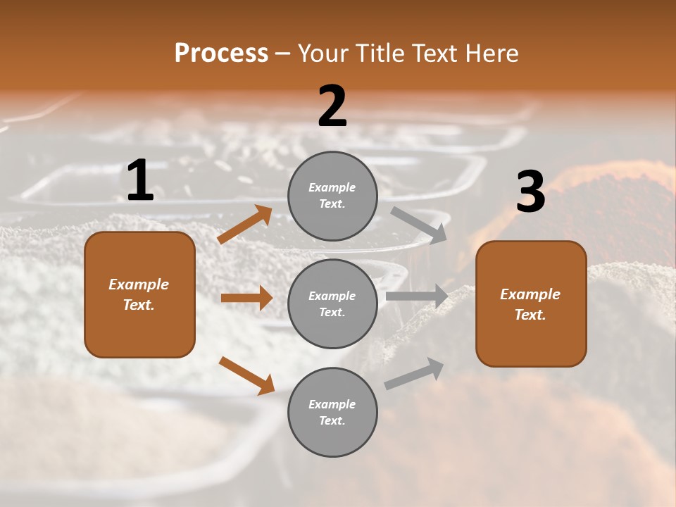 Oriental Blured Moroccan PowerPoint Template