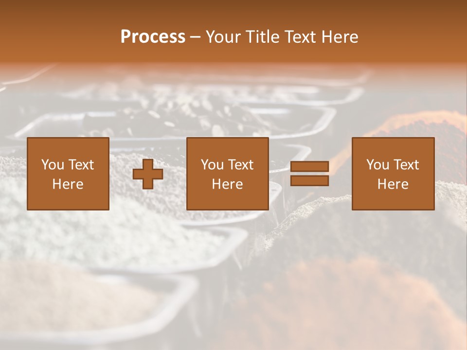 Oriental Blured Moroccan PowerPoint Template