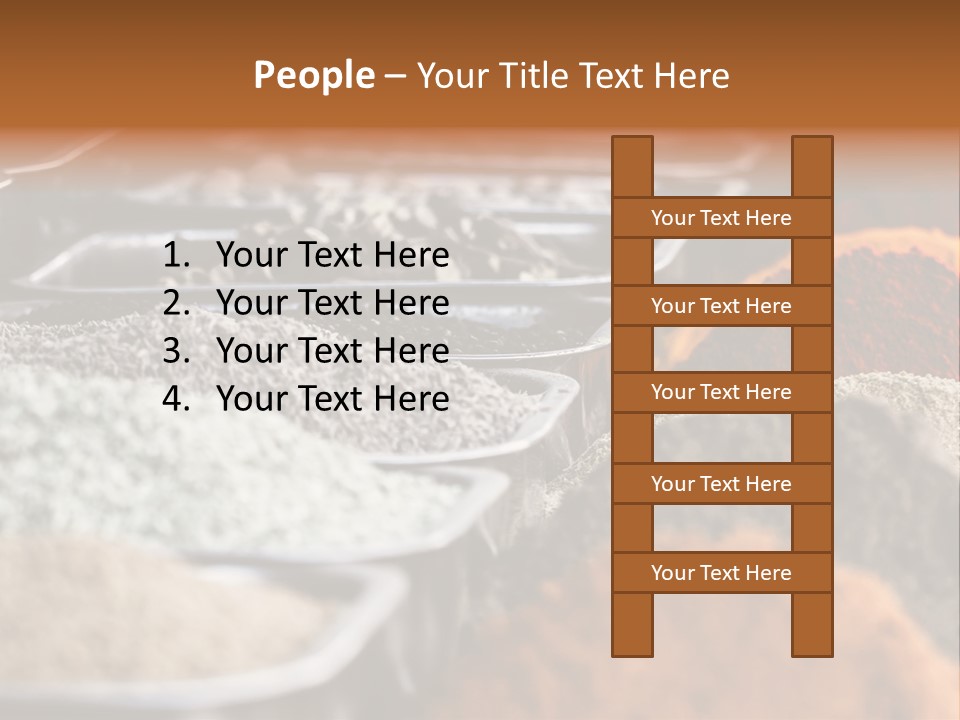Oriental Blured Moroccan PowerPoint Template
