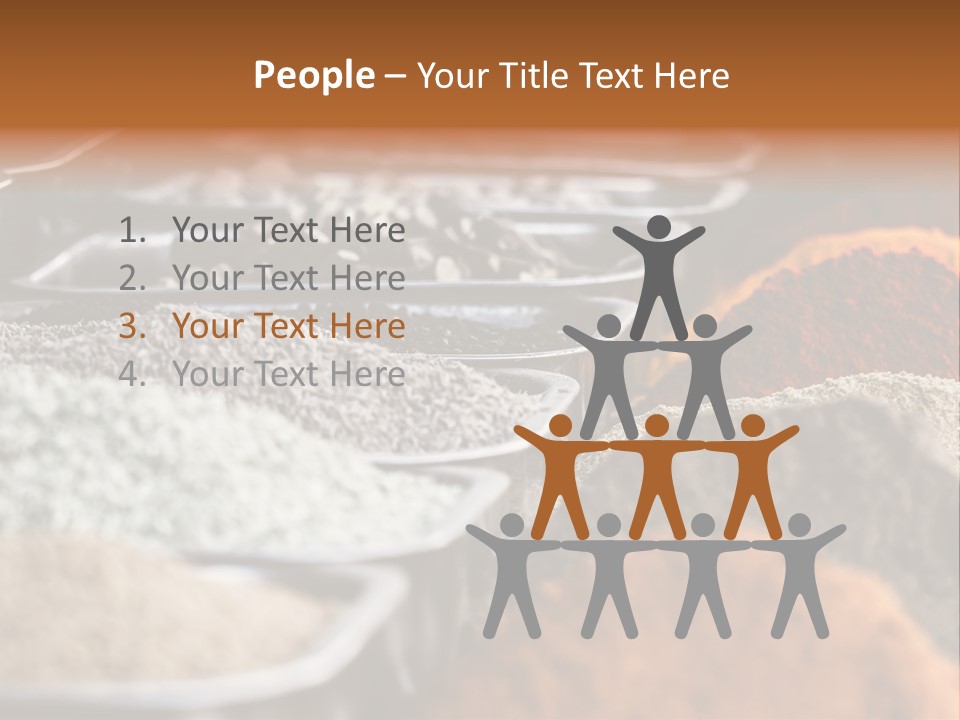 Oriental Blured Moroccan PowerPoint Template