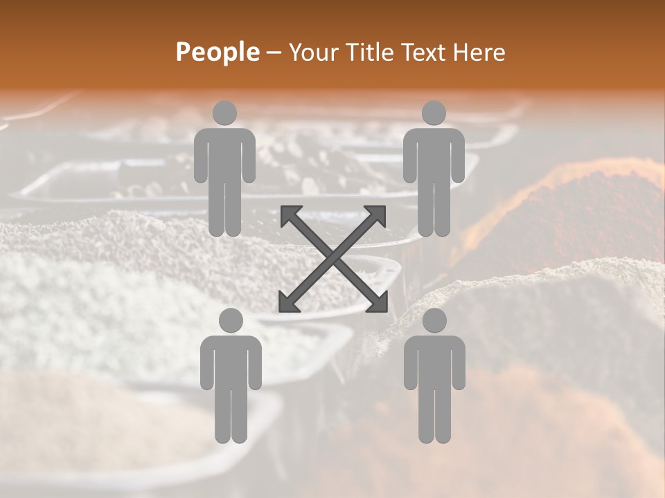 Oriental Blured Moroccan PowerPoint Template