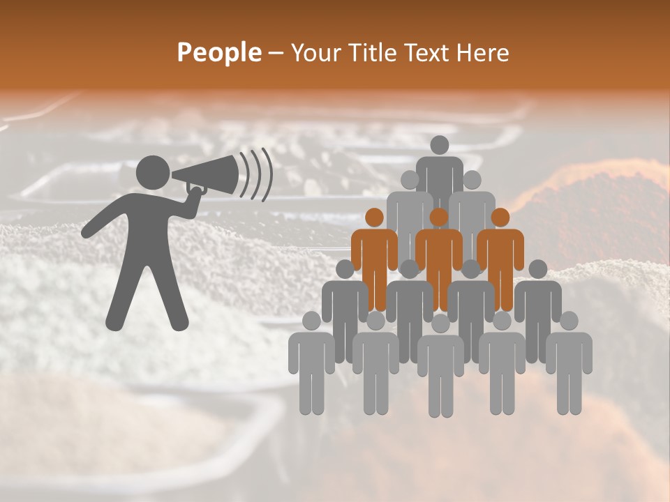 Oriental Blured Moroccan PowerPoint Template