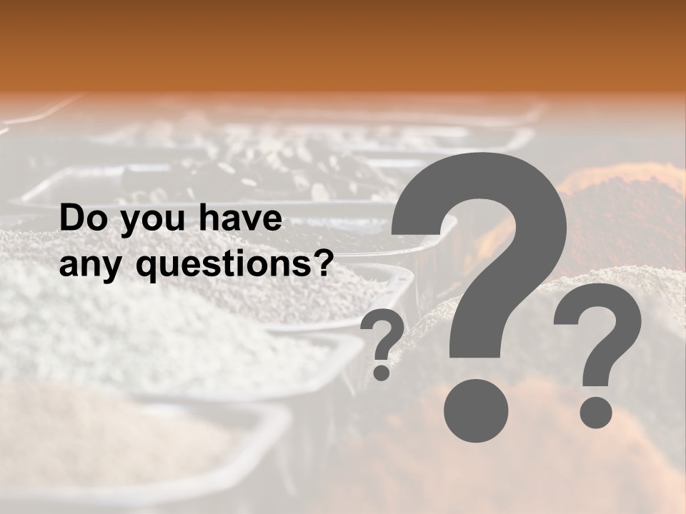 Oriental Blured Moroccan PowerPoint Template