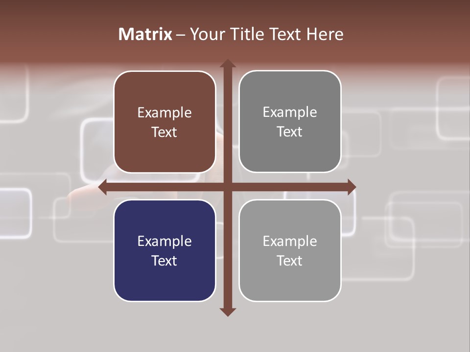 Communications Virtual Business PowerPoint Template