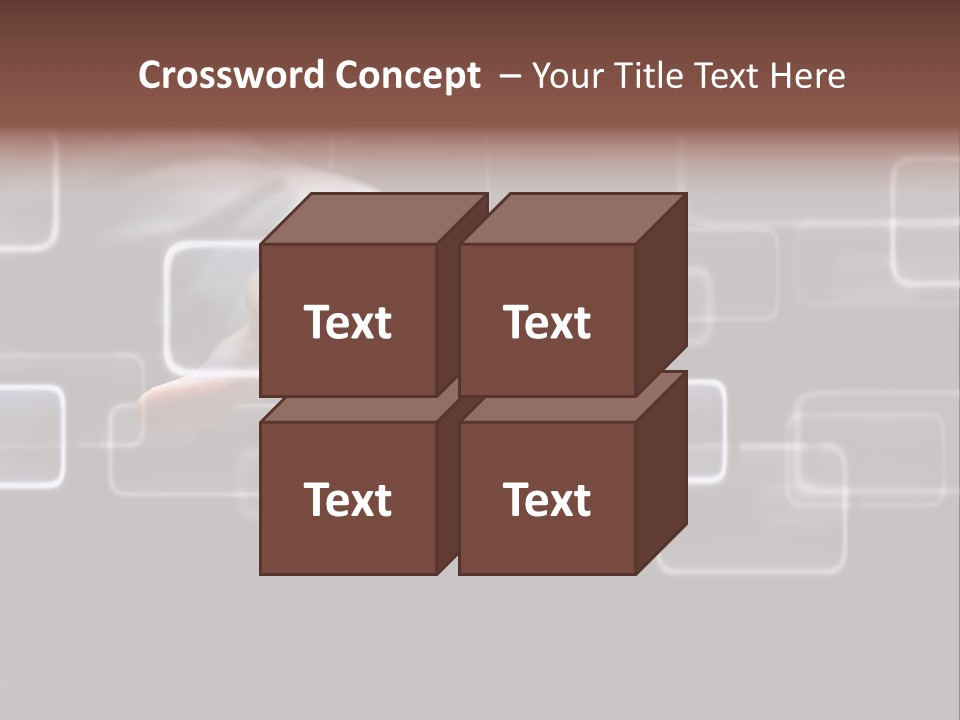 Communications Virtual Business PowerPoint Template
