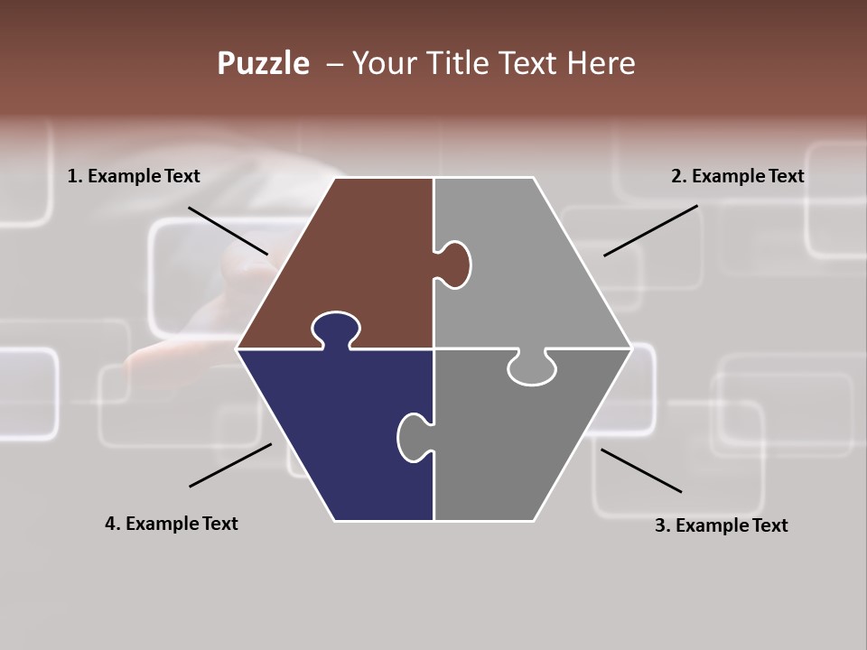 Communications Virtual Business PowerPoint Template