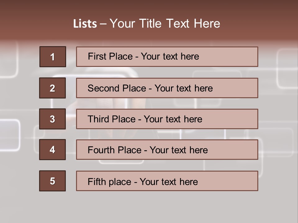 Communications Virtual Business PowerPoint Template