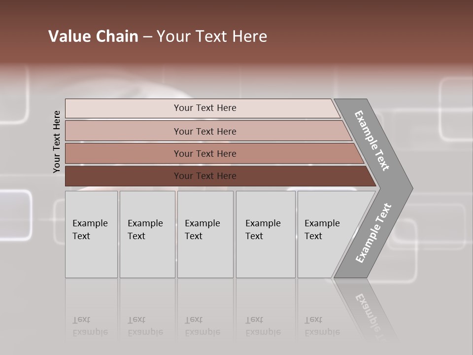 Communications Virtual Business PowerPoint Template