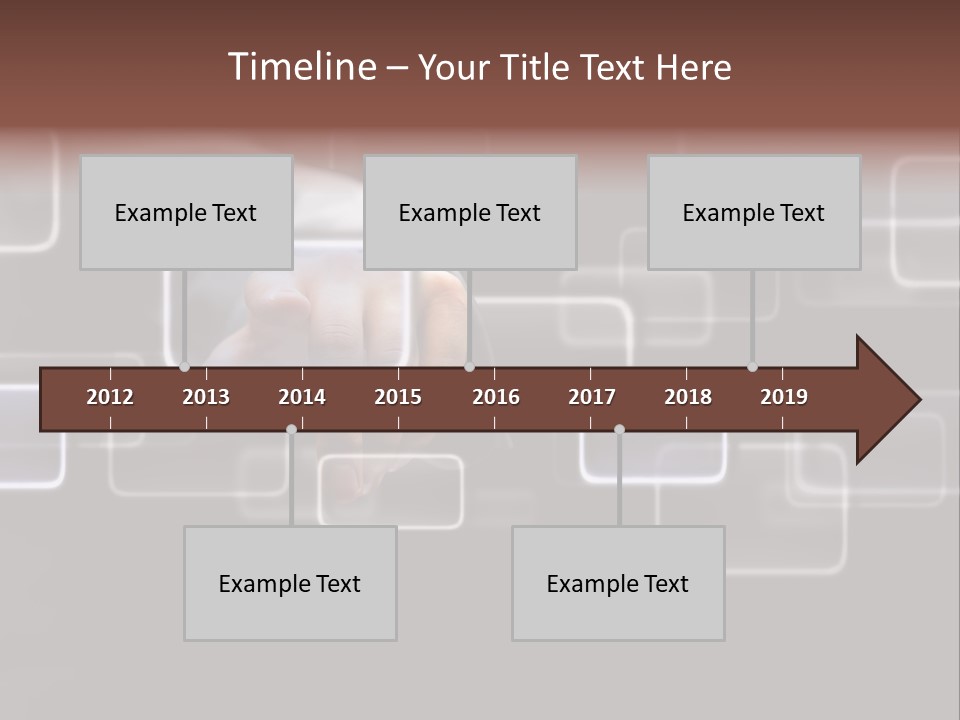 Communications Virtual Business PowerPoint Template