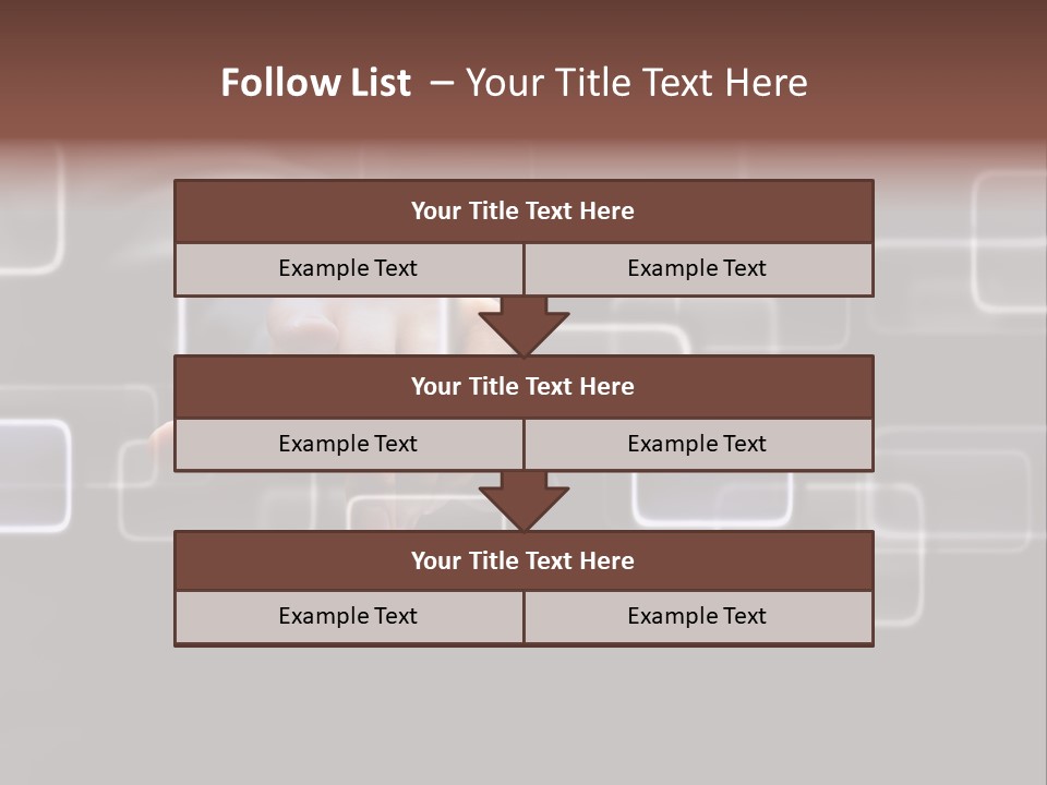 Communications Virtual Business PowerPoint Template