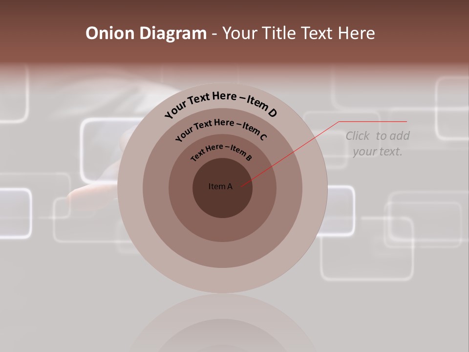 Communications Virtual Business PowerPoint Template