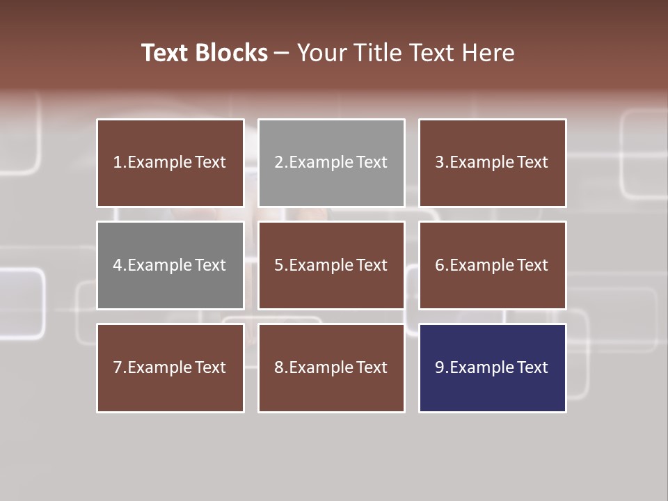 Communications Virtual Business PowerPoint Template