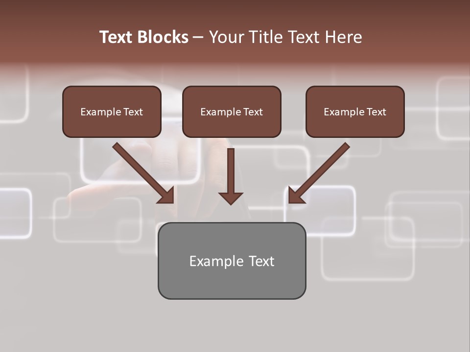Communications Virtual Business PowerPoint Template