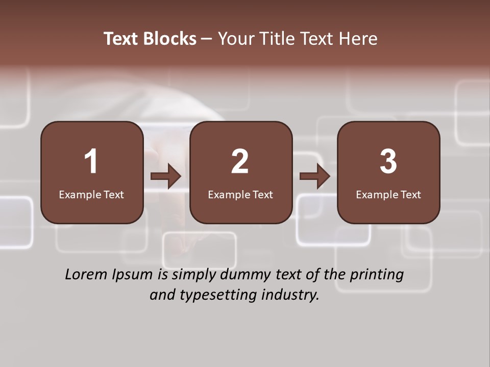 Communications Virtual Business PowerPoint Template