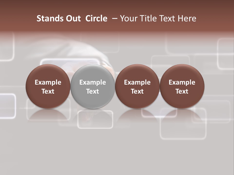 Communications Virtual Business PowerPoint Template