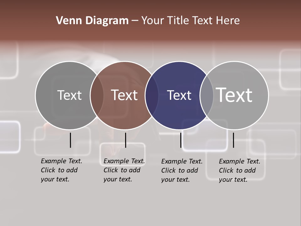 Communications Virtual Business PowerPoint Template