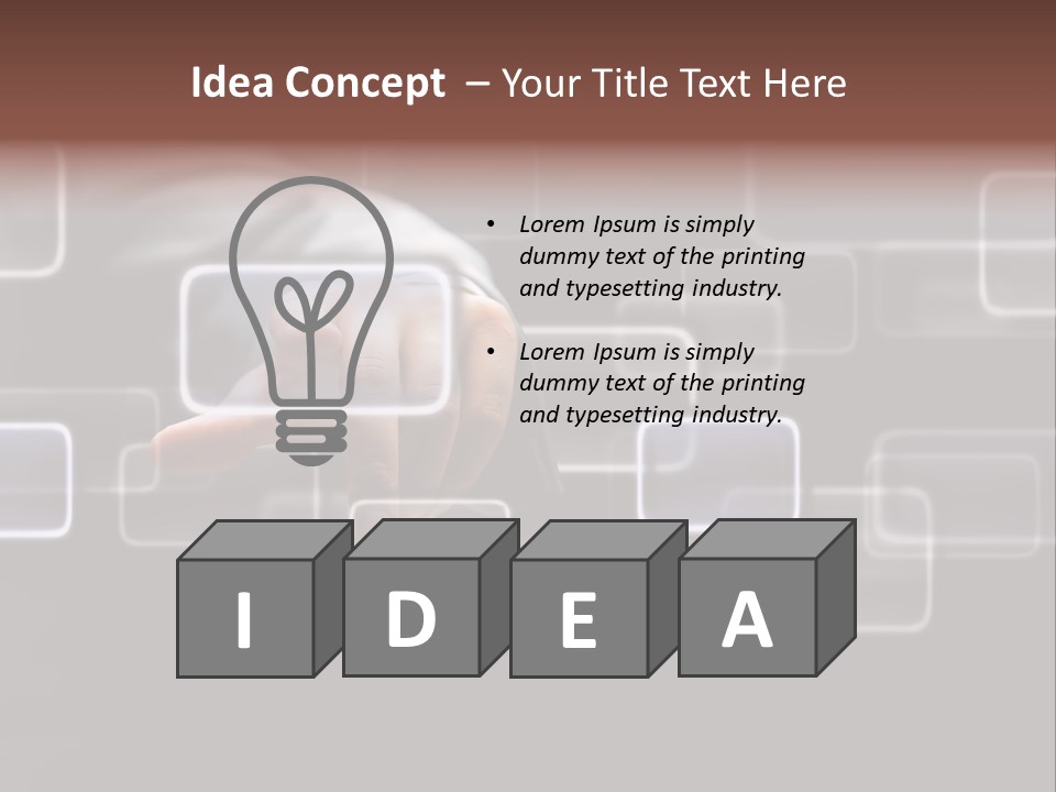 Communications Virtual Business PowerPoint Template