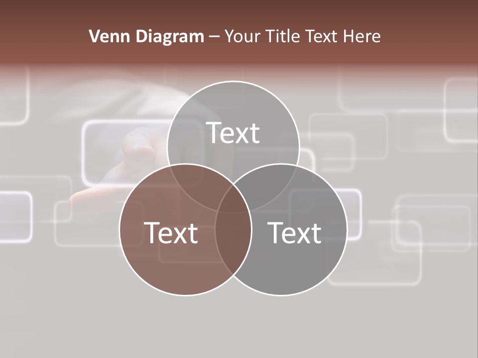 Communications Virtual Business PowerPoint Template