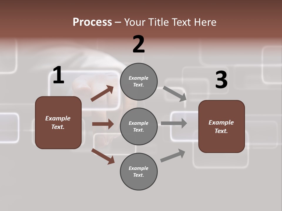 Communications Virtual Business PowerPoint Template