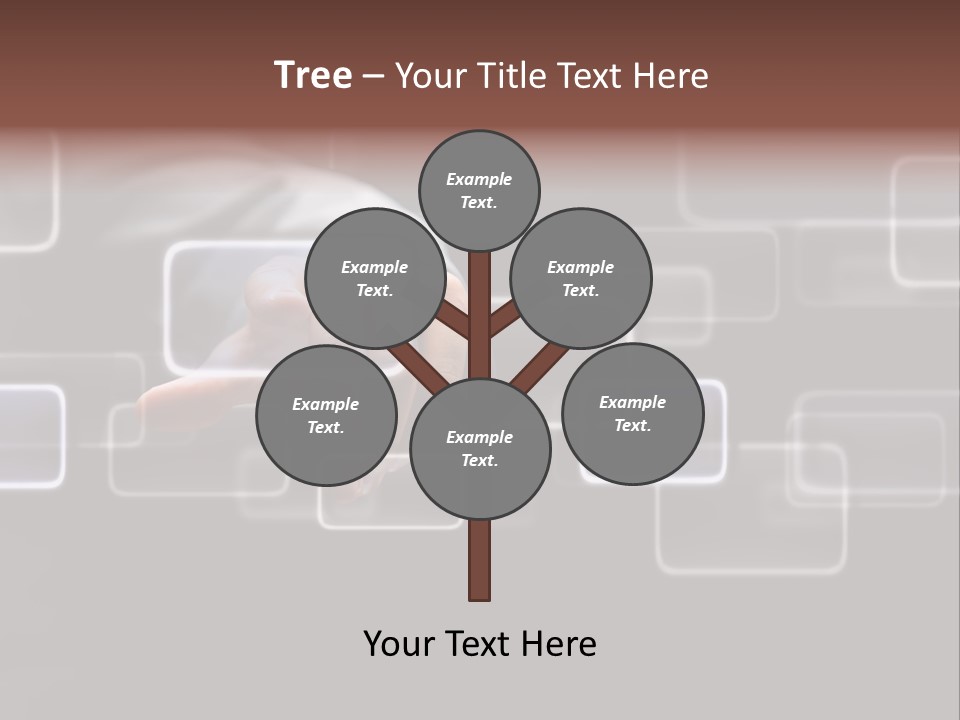 Communications Virtual Business PowerPoint Template
