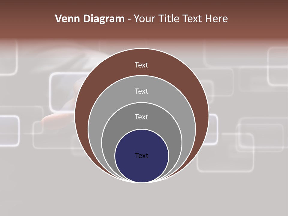Communications Virtual Business PowerPoint Template