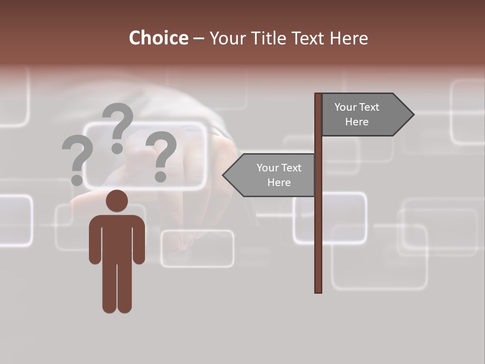 Communications Virtual Business PowerPoint Template