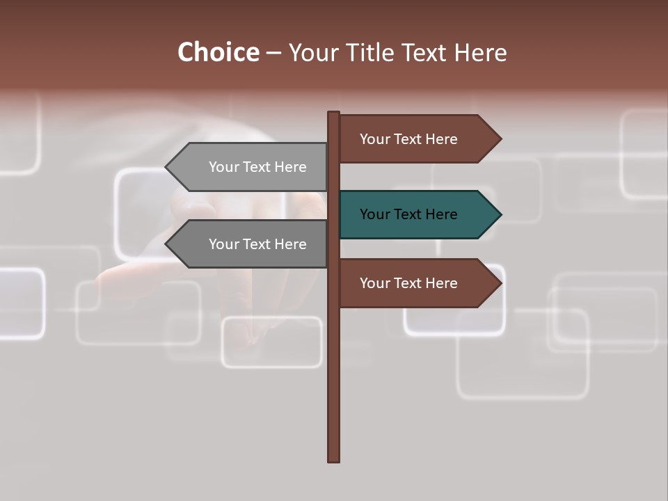 Communications Virtual Business PowerPoint Template
