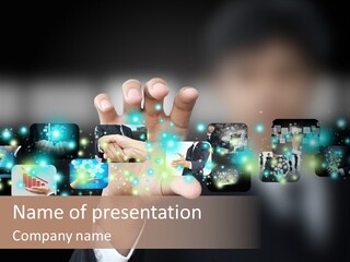 System Choice Virtual PowerPoint Template