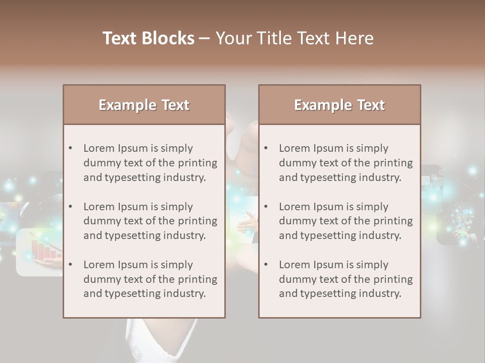 System Choice Virtual PowerPoint Template