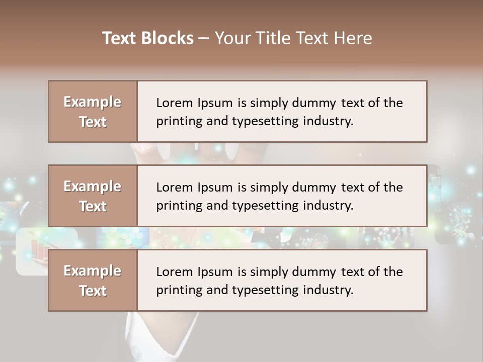 System Choice Virtual PowerPoint Template