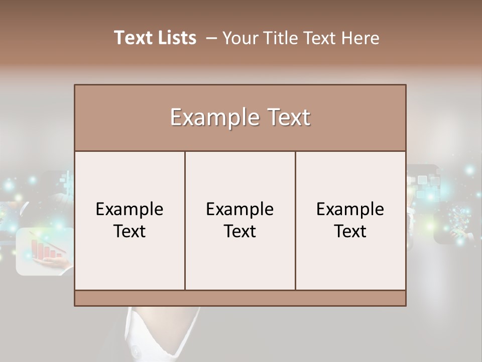 System Choice Virtual PowerPoint Template