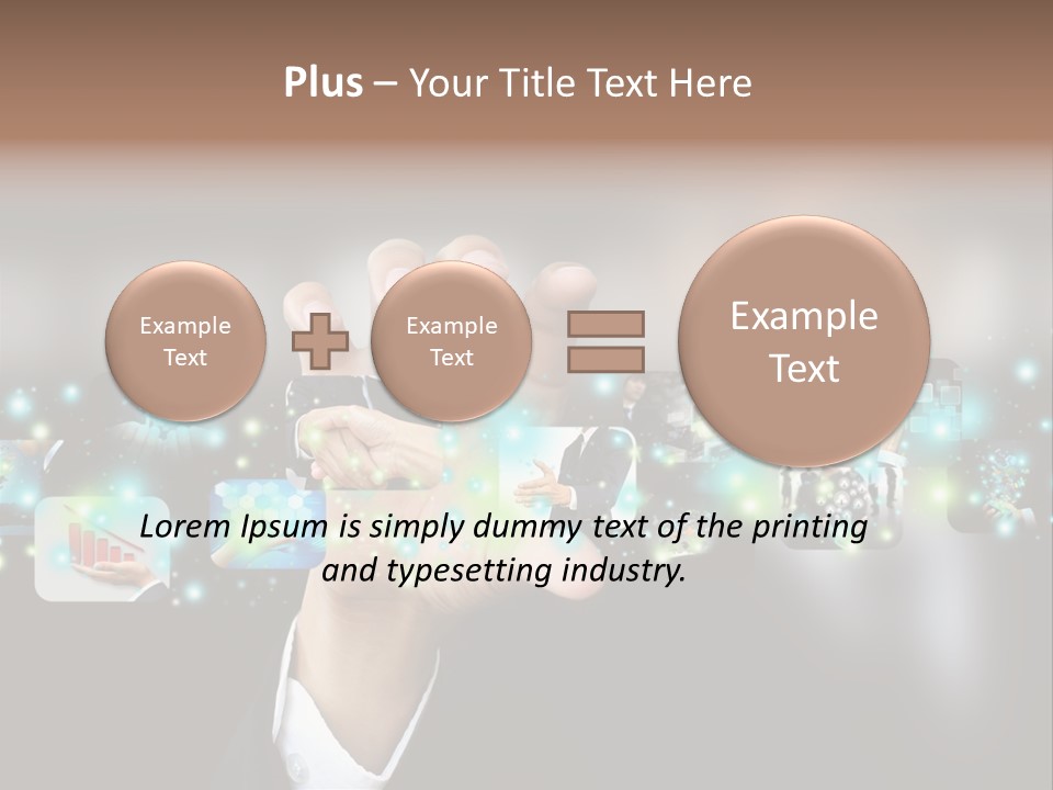 System Choice Virtual PowerPoint Template