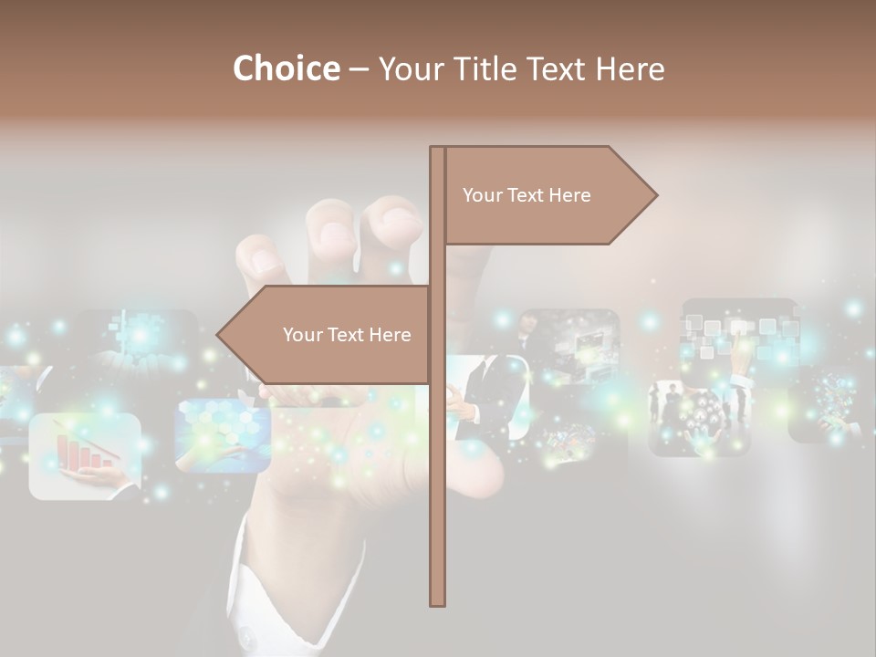 System Choice Virtual PowerPoint Template