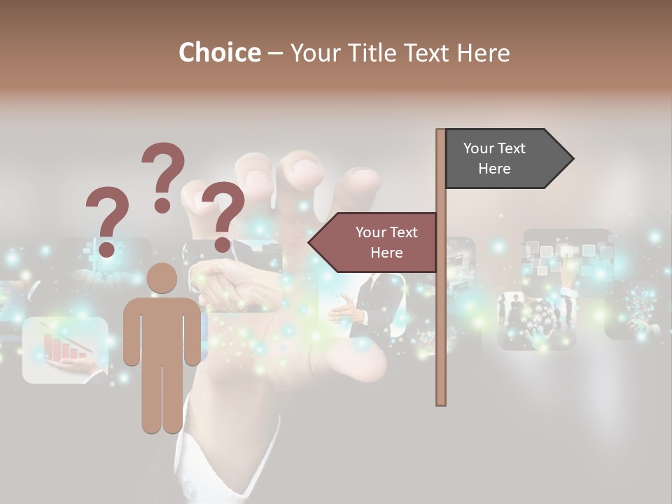 System Choice Virtual PowerPoint Template