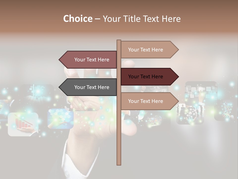 System Choice Virtual PowerPoint Template