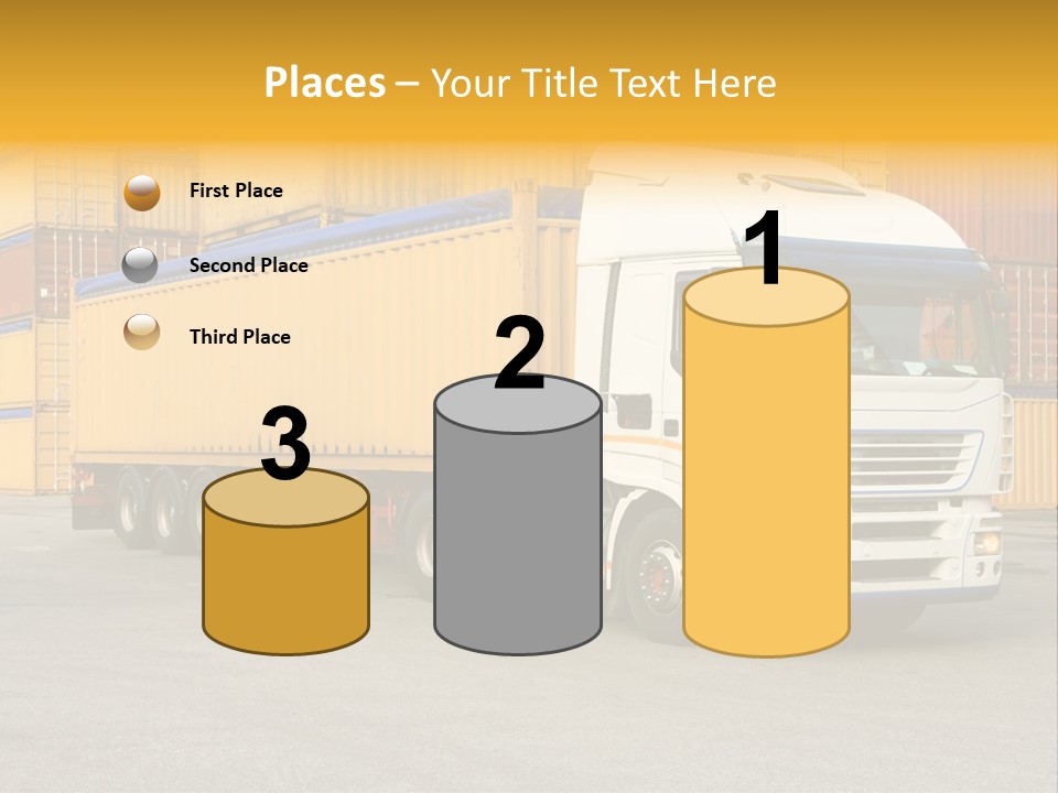 Industrial Shipping Cargo PowerPoint Template