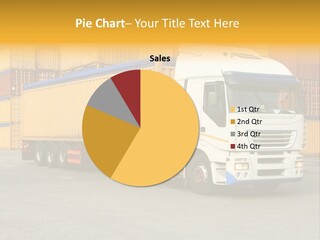 Industrial Shipping Cargo PowerPoint Template