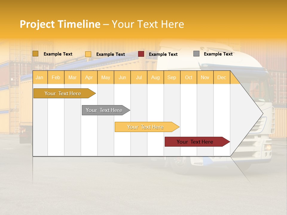Industrial Shipping Cargo PowerPoint Template