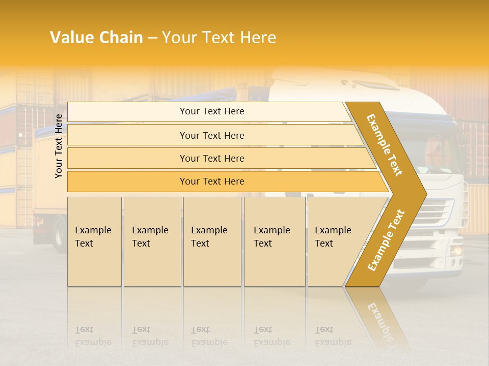 Industrial Shipping Cargo PowerPoint Template