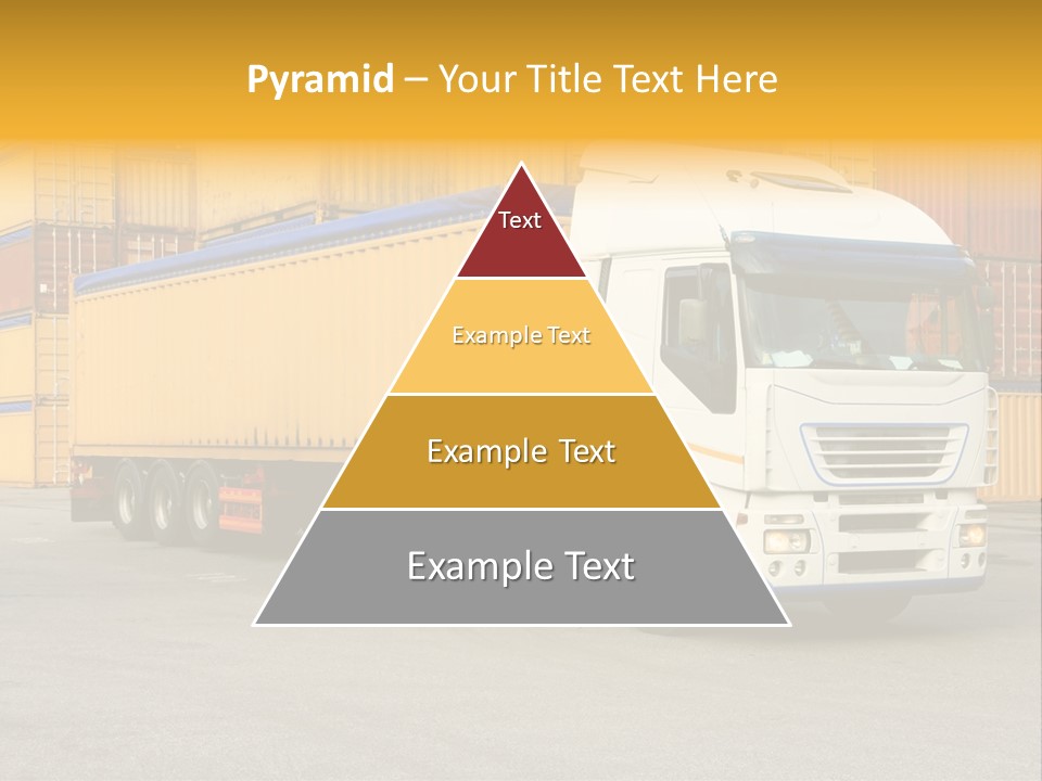 Industrial Shipping Cargo PowerPoint Template