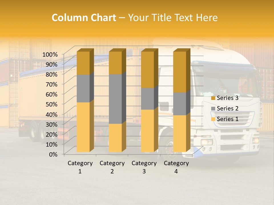 Industrial Shipping Cargo PowerPoint Template
