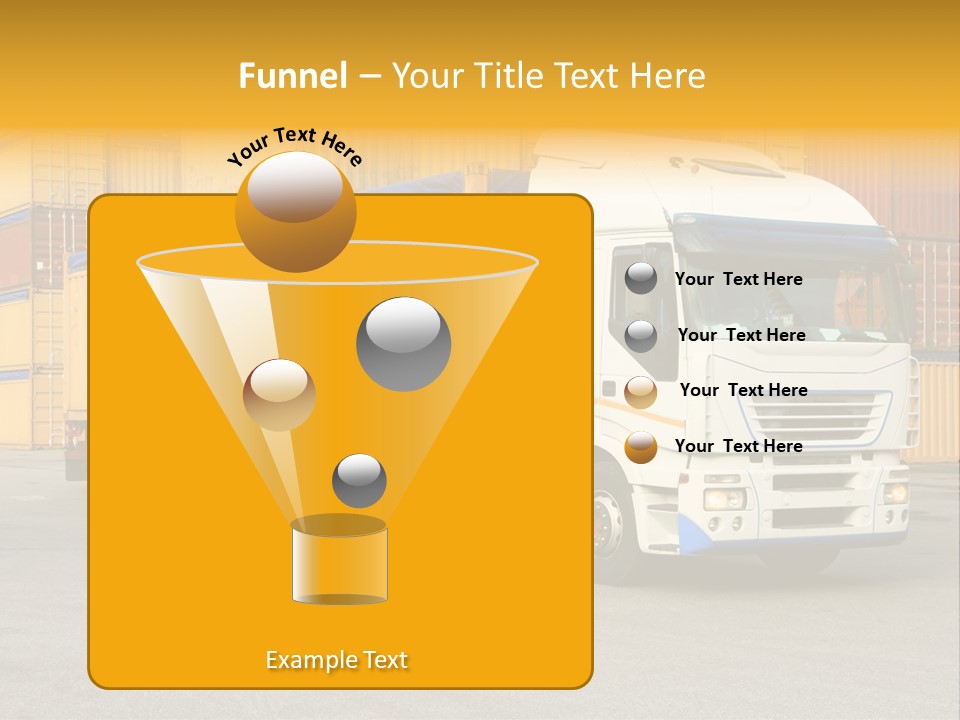 Industrial Shipping Cargo PowerPoint Template