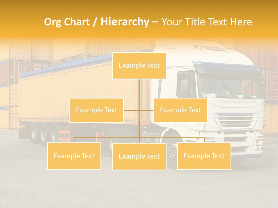 Industrial Shipping Cargo PowerPoint Template