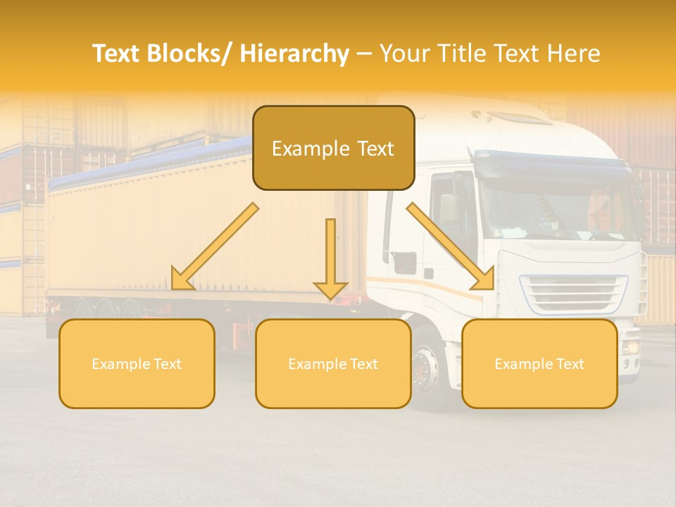 Industrial Shipping Cargo PowerPoint Template