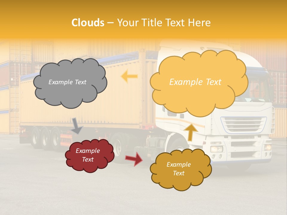 Industrial Shipping Cargo PowerPoint Template