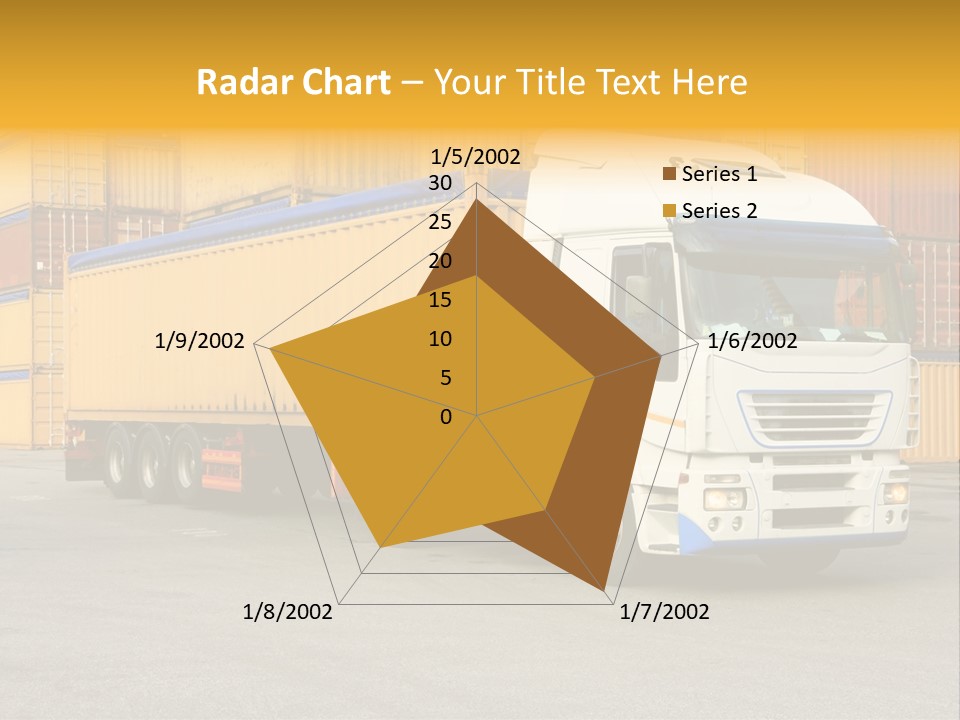 Industrial Shipping Cargo PowerPoint Template