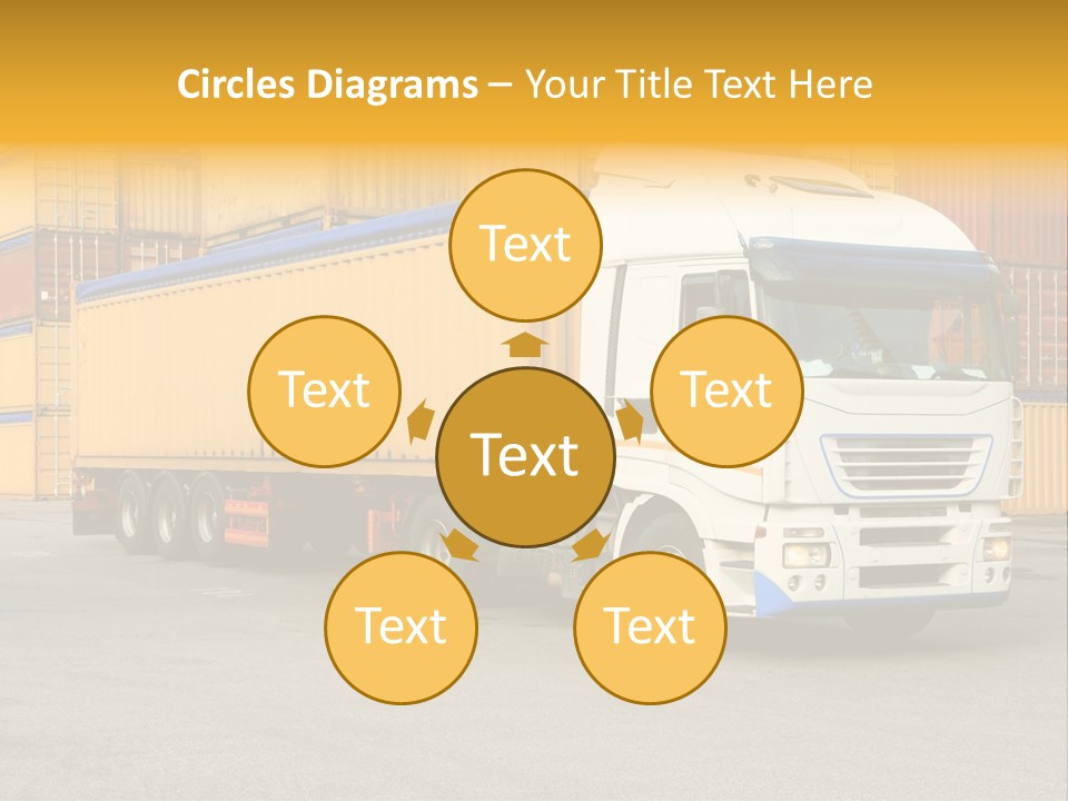 Industrial Shipping Cargo PowerPoint Template