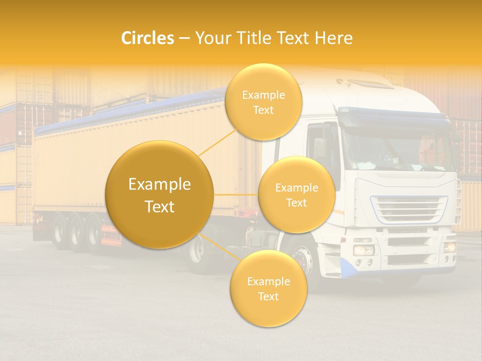 Industrial Shipping Cargo PowerPoint Template